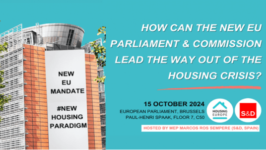 EP - How can the new EU Parliament & Commission lead the way out of the Housing crisis?