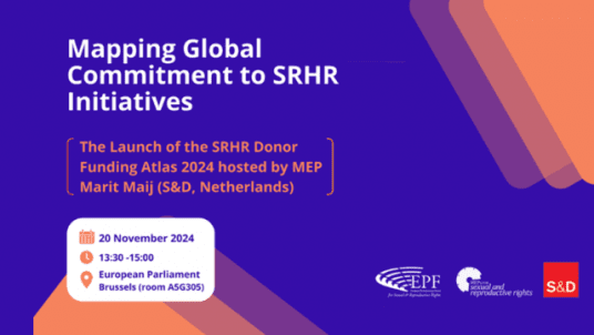 EP - Mapping Global Commitment to SRHR Initiatives: The Launch of the SRHR Donor Funding Atlas 2024